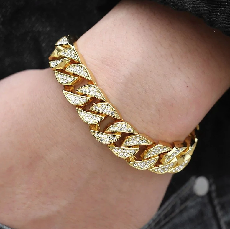 Miami Curb Cuban Chain Bracelet