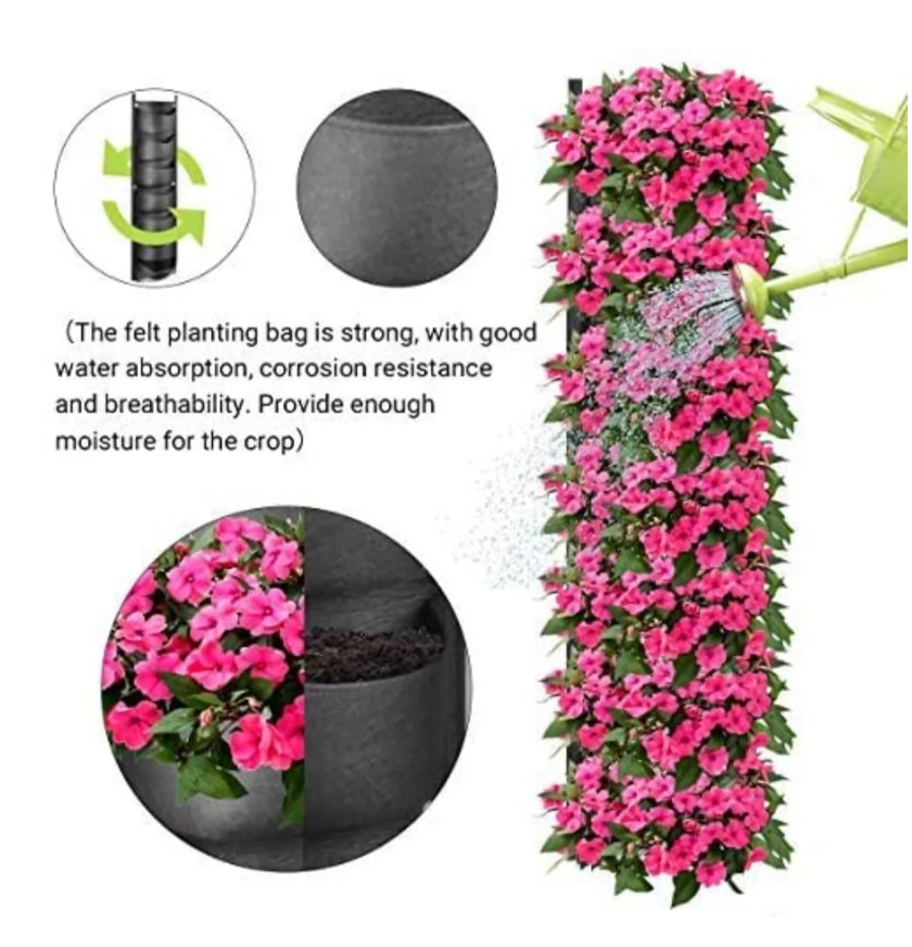 DESIGN Vertical Hanging Garden Planter Flower Pots