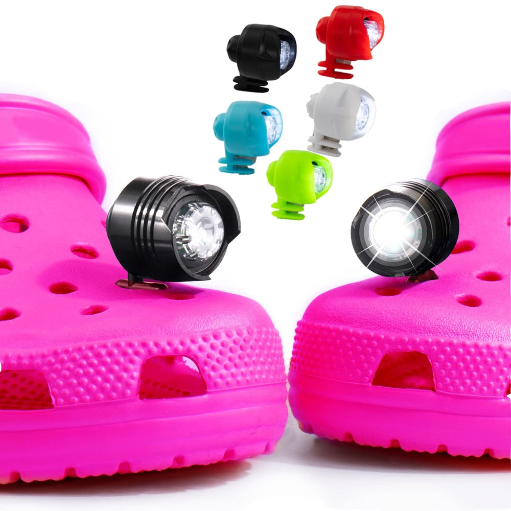 Headlights For Croc Lights Charms Accessories Decorations Shoe Charms Pin for Croc Fit Croc Charms Jeans Wholesale